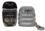Bath & Body Works Book Loft Silver Rhinestone Pocketbac Hand Sanitizer Anti Bac. Fixed Price $15.99.