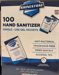 Rhinestone - 200 Hand Sanitizer Single Use Gel Packets. Anti-bac Fragrance Free. Fixed Price $24.99.