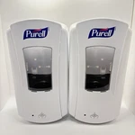 2x Purell Ltx-12 Touch Free Hand Sanitizer Dispenser 1200ml White New. Fixed Price $39.97.