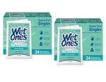 Wet Ones Sensitive Skin Hand Wipes, Singles Extra Gentle Fragrance & Alcohol.... Fixed Price $13.35.