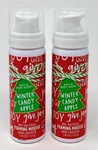 2 Bath & Body Works Winter Candy Apple Foaming Mousse Hand Sanitizer Anti Bac. Fixed Price $15.99.