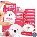 Moonies Impossibly Compact Travel Makeup Remover Wipes - 99 Water And Aloe. Fixed Price $17.98.