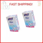 Gojo : Purell Premoistened Sanitizing Hand Wipes, 5 X 7, 100/box -:- Sold As 2 P. Fixed Price $53.40.