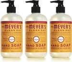 Mrs Meyer's Clean Day Clementine Hand Soap 12.5 Fl Oz Pack Of 3 Aromatherapeutic. Fixed Price $19.79.