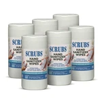 Scrubs 90985 1 Ply Unscented Hand Sanitizer Wipes - Blue/white (6/carton) New. Fixed Price $65.66.