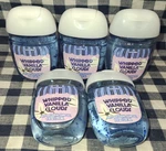 5-pack New Whipped Vanilla Clouds Pocketbac Sanitizers 1 Oz Bath & Body Works. Fixed Price $28.00.