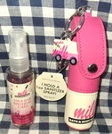 All New Milk Bar Snap Case Holder & 1 Oz Spray Sanitizer Set Bath Body Works. Fixed Price $40.00.