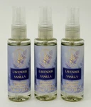 3 Bath & Body Works Lavender Vanilla Anti Bacterial Hand Spray Sanitizer Mist. Fixed Price $14.99.