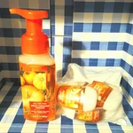 Sweet Cinnamon Pumpkin Gentle Foaming Hand Soap Sanitizers Set Bath & Body Works. Fixed Price $18.00.