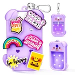Metyond Silicone Case For Touchland 1oz/30ml Hand Sanitizer Keychain Purple. Fixed Price $14.17.