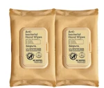 2 Pack Of Biopure Anti-bacterial Hand Wipes - Honey Wild Flower Scent, 80 Ct.. Fixed Price $9.99.