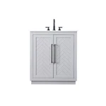 Elegant Kitchen/bath Chase 30" Bathroom Vanity, Grey - Vf29030gr. Fixed Price $988.00.