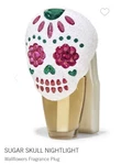 Bath & Body Works Skull Halloween Night Light. Fixed Price $23.00.