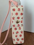 Bath & Body Works Vera Bradley Peach Lip Gloss Or Spray Sanitizer Holder-nwt. Fixed Price $24.75.