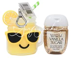Bath & Body Works Pocketbac Hand Sanitizer Gel Holder Lemonade Drink Sunglasses. Fixed Price $15.21.