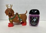 Bath & Body Works Jolly Pup Dachshund Dog Pocketbac Sanitizer Holder Nwt *read*. Fixed Price $18.99.