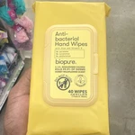 Biopure Antibacterial Hand Wipes Honey Wildflower Scent With Vitamin E 40. Fixed Price $13.99.
