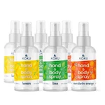 Lemon-lime-mandarin Orange Scented Hand Sanitizer Spray, Citrus Set 4 (6x3 Oz.). Fixed Price $19.95.