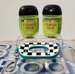 Bath & Body Works Checkered Skateboard Pocketbac Holder + Refills. Fixed Price $14.95.