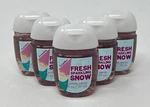 5 Bath & Body Works Fresh Sparkling Snow Gnome Pocketbac Anti Bacterial Hand Gel. Fixed Price $24.99.