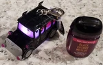 Bath & Body Works Lights Sound Hearse Pocketbac Holder W/ 2 Gels. Fixed Price $14.99.