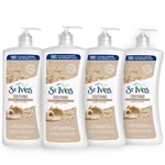 Oatmeal Shea Butter Hand And Body Lotion, 21 Fl Oz, 4 Pack. Fixed Price $27.45.