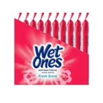 10 Packs Wet Ones Fresh Scent Antibacterial Hand Wipes 20 Count Travel Pack. Fixed Price $26.99.