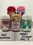 Bath & Body Works Champagne Toast Assorted Pocketbac 5 Pcs Anti-bacterial 1oz.. Fixed Price $15.98.