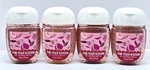 Bath & Body Works Pocketbac Hand Gel Set Lot Of 4 Pink Peach Blossom. Fixed Price $15.99.