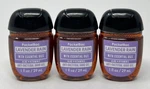 3 Rare Bath Body Works Lavender Rain Pocketbac Anti Bacterial Hand Gel Sanitizer. Fixed Price $24.99.