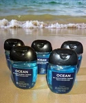 Bath & Body Works Hand Sanitizer Anti Bac Gel Lot Of 5 Bacterial Bbw Ocean Men. Fixed Price $19.97.