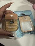 B-pure Mocha Coffee Scented Moisturizing Hand Sanitizer 1.15 Fl Oz W/ Silicone. Fixed Price $12.50.