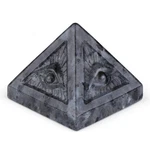 Zhiyuxi Black Labradorite Evil Eye Pyramid Crystals And Stones Gemstones For .... Fixed Price $23.18.