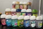 Bath & Body Works Lot Of 18 Pocketbac Hand Gel Sanitizer 1 Oz. Multiple Scents. Fixed Price $32.00.