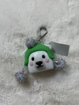 Bath & Body Works Polar Bear Tinsel Pocketbac Holder Hand Sanitizer. Fixed Price $17.00.