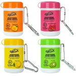 Wish Hand Sanitizing Wipes Keychain Assorted Scent Set Of 4 -. Fixed Price $14.95.