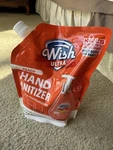 Wish Ultra Hand Sanitizer Peach Refill Pack 33.8 Fl Oz Moisturizers. Fixed Price $12.99.