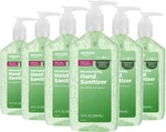 Amazon Basic Care Hand Sanitizer With Aloe Vera, 62% Ethyl Alcohol, Vitamin E En. Fixed Price $29.77.