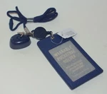 Bath Body Works Blue Id Tag Credit Card Pocketbac Holder Bag Sleeve Sanitizer. Fixed Price $17.99.