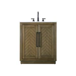 Elegant Kitchen/bath Chase 30" Bathroom Vanity, Hazel Oak - Vf29030ho. Fixed Price $988.00.