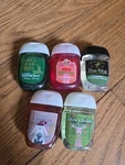 Bath & Body Works X 5 Pocketbac Hand Sanitizer Gel Mother's Day Easter Retire. Fixed Price $8.00.
