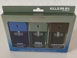 3 Pk 1.35 Fl Oz Smart Care Scented Hand Sanitizer Spray Ocean Cedar Sandalwood. Fixed Price $25.00.