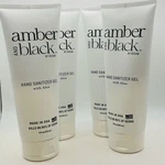 Amber And Black By Ocean - Hand Sanitizer Gel With Aloe 8 Fl. Oz. Pack Of 4. Fixed Price $18.99.