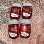 All New 4 Pack Winter Candy Apple Pocketbac Sanitizers 1 Oz Bath & Body Works. Fixed Price $14.95.