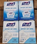 4 Boxes 24ct Purell Sanitizing Hand Wipes 5 X 7 96ct Individually Packed Wet. Fixed Price $13.99.