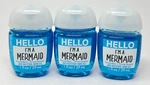 3 Bath & Body Works Hello I'm A Mermaid Ocean Pocketbac Anti Bacterial Hand Gel. Fixed Price $29.99.