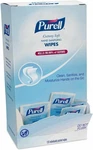 Purell 9027-12 Cottony Soft Hand Sanitizing Wipes, 120 Packets, Display Box. Fixed Price $18.49.