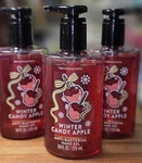 3 Bath Body Works Winter Candy Apple Anti Bacterial Hand Gel Sanitizer Pump 7.6. Fixed Price $28.00.