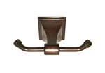 Oil Rubbed Bronze Bathroom Bath Hardware Accessories Double Robe Hook Accessory. Fixed Price $5.99.