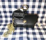 New Black Snapcase With Chain Pocketbac Holder Only Bath & Body Works. Fixed Price $24.00.